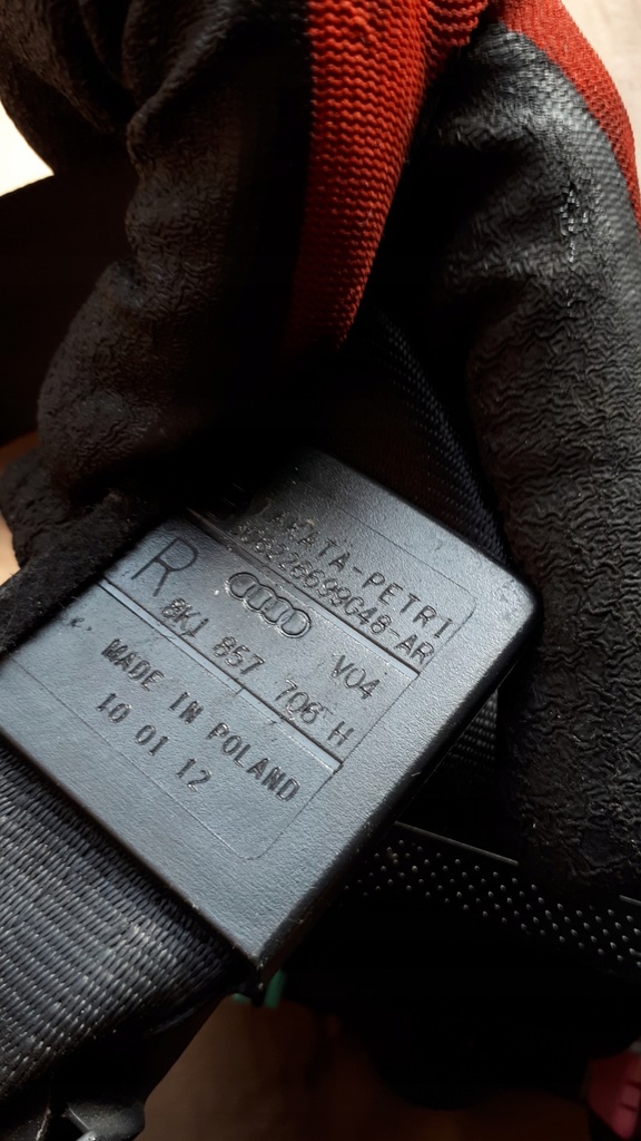 фото №9, S4 b8 a4 pas безопасности правый перед 8k1857706h