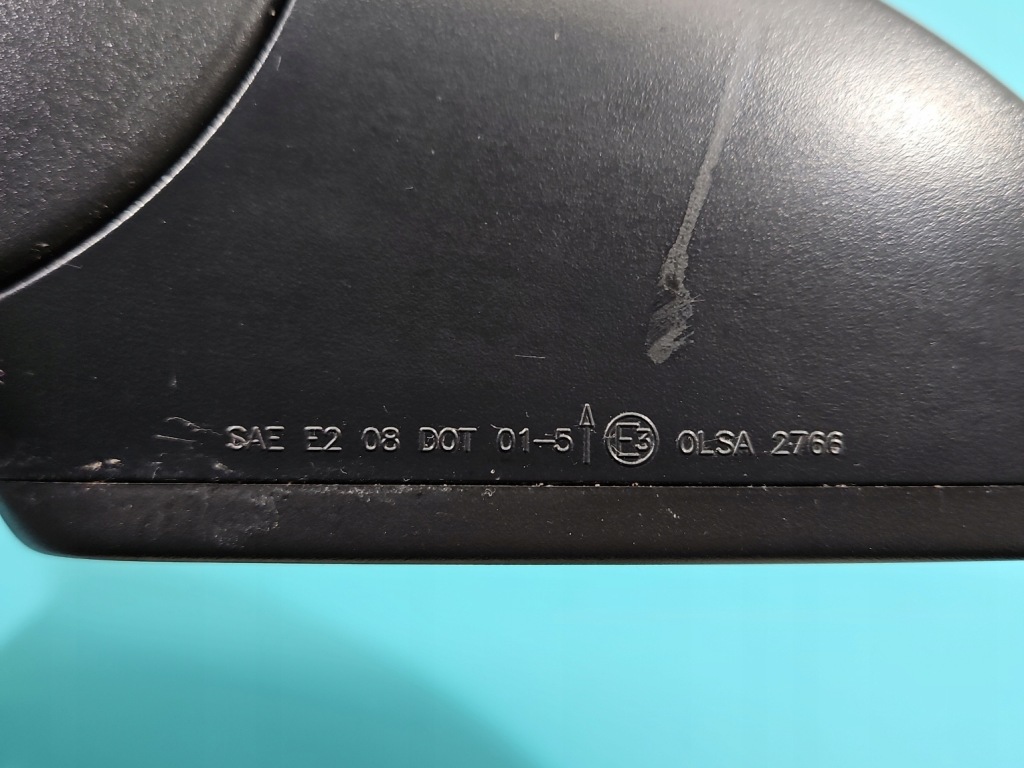 фото №16, Зеркало левая 6pin vw polo v 6r 09- чёрный lc9x europa