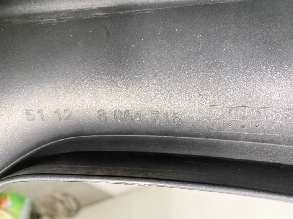 фото №14, Спойлер дифузор задній задня бампера bmw 5 g30 g31 m-pakiet