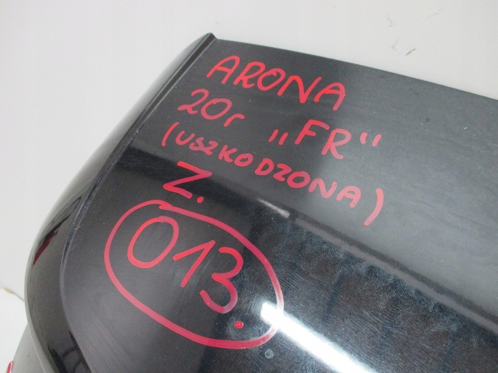 фото №8, Кришка багажника задня seat arona 6f9 fr 20r