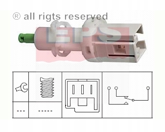 фото №1, Вимикач світла стоп alfa romeo spider 1.8-3.0 71