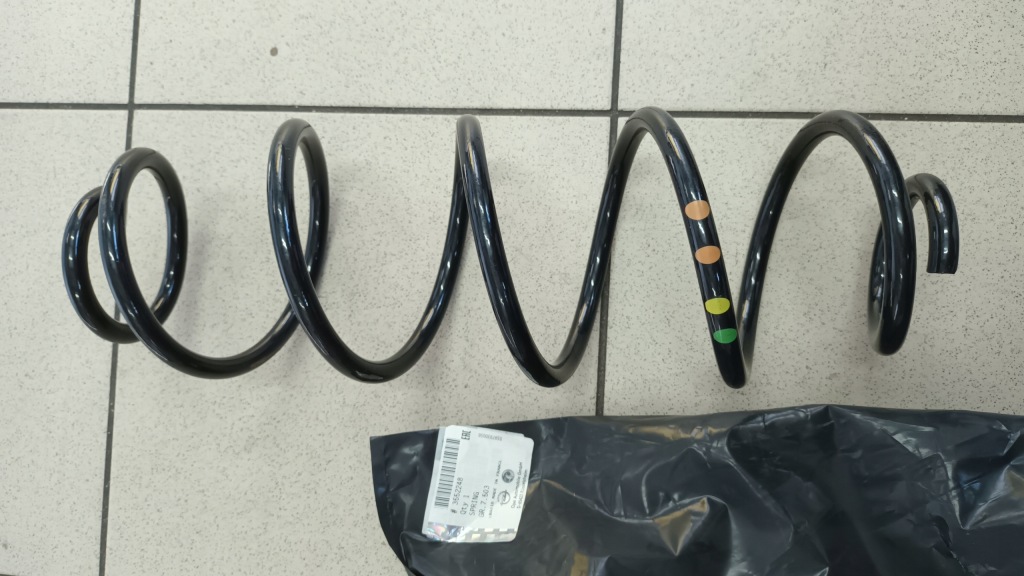 фото №1, 3552248 opel grandland пружина задняя подвеска