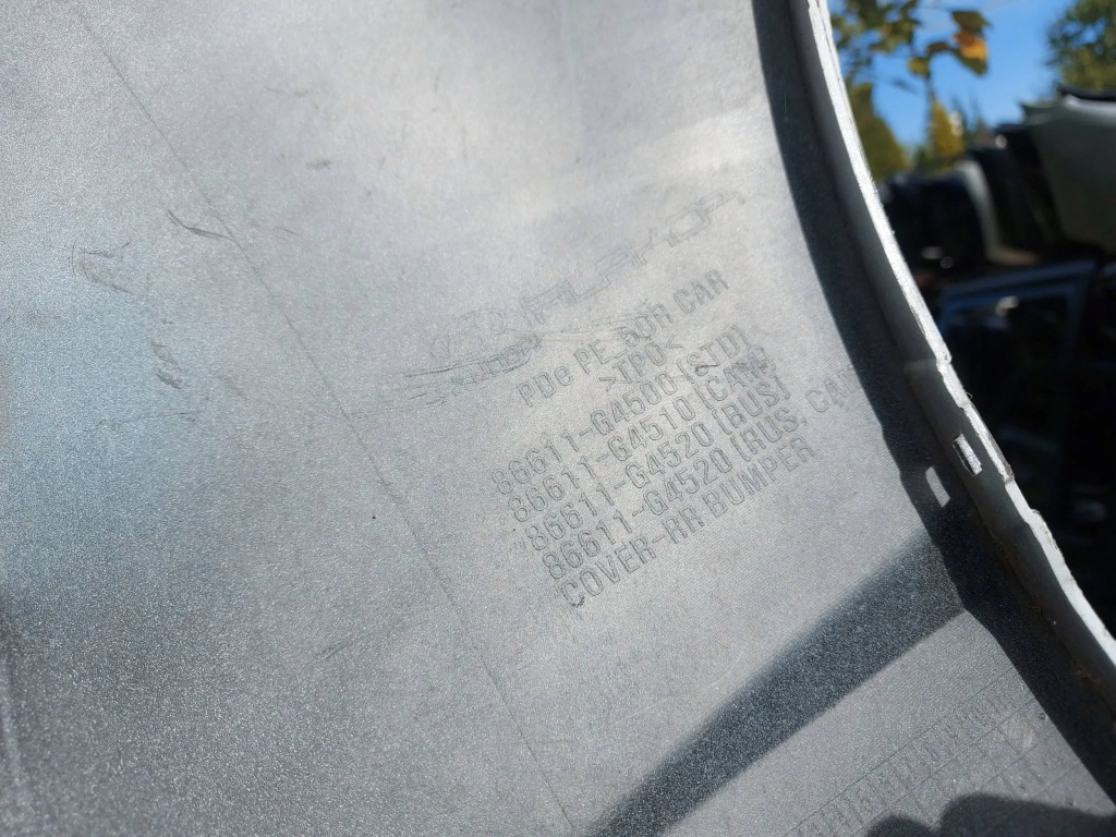 фото №14, Hyundai i30 3 iii lift hb бампер задний задняя