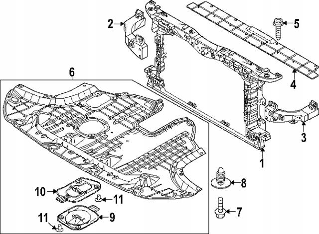 фото №13, Pas передній підсилювач передній kia niro ii ev 22r- 64101-at000 oryg новий
