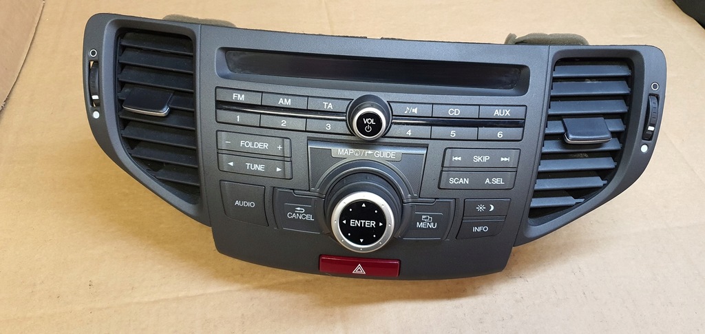 фото №6, Honda accord viii панель радио навигация