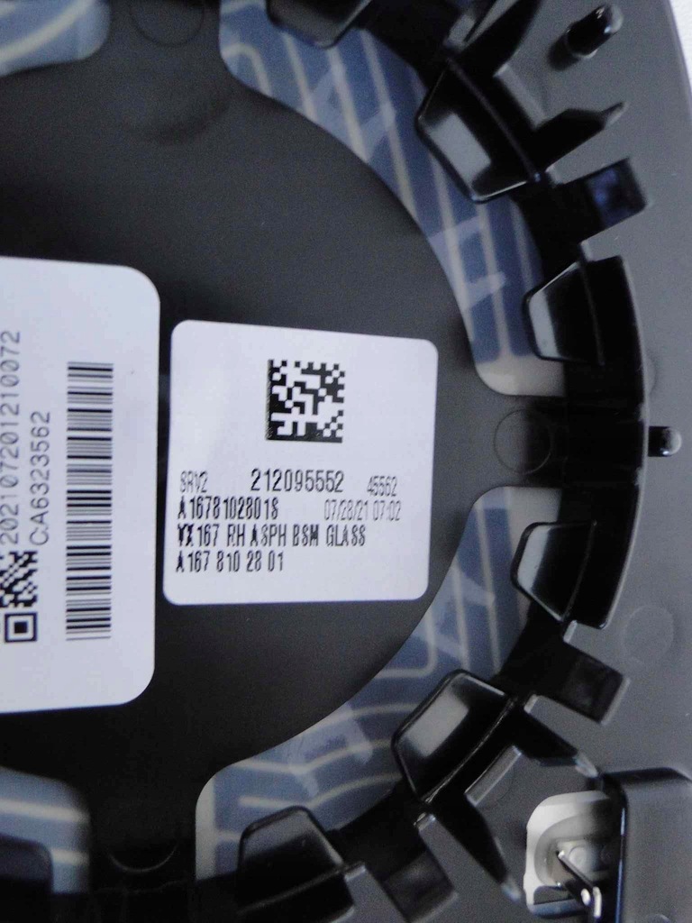 фото №9, Mercedes eqs x296 296 suv вкладыш зеркало правое mp