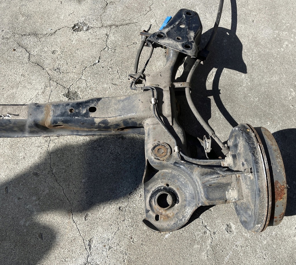 фото №4, Балка os задняя подвеска citroen c3 ii 2 org