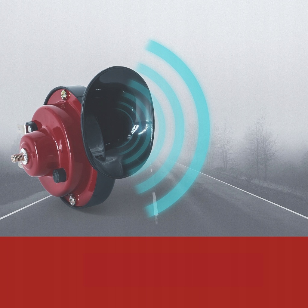 фото №9, 1 пара металл dwutonowy громкий универсальный автомобиль червяк громкий клаксон