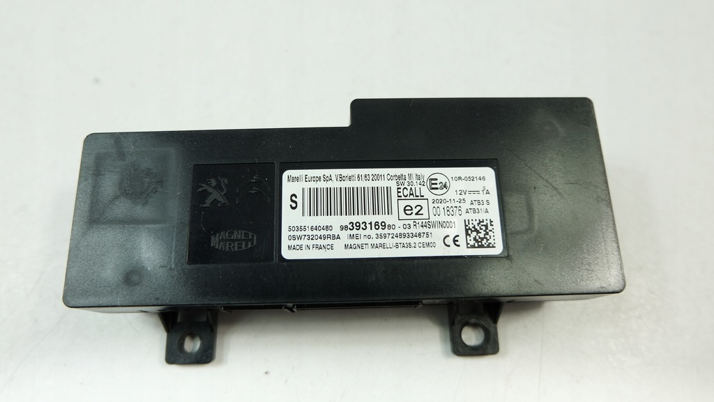 фото №1, Partner iv модуль блок керування sos 9839316980