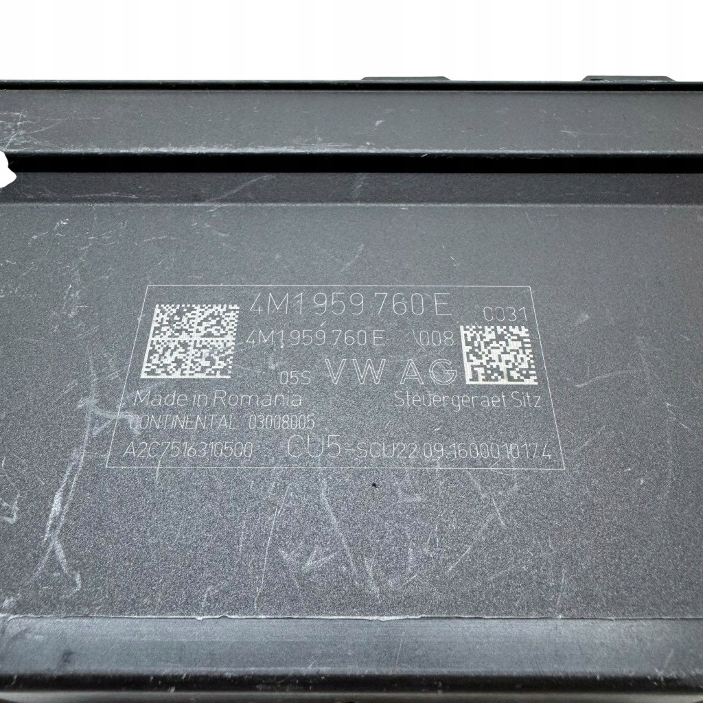 Audi q7 4m 2021 genuine модуль сиденье 4m1959760e Доставка