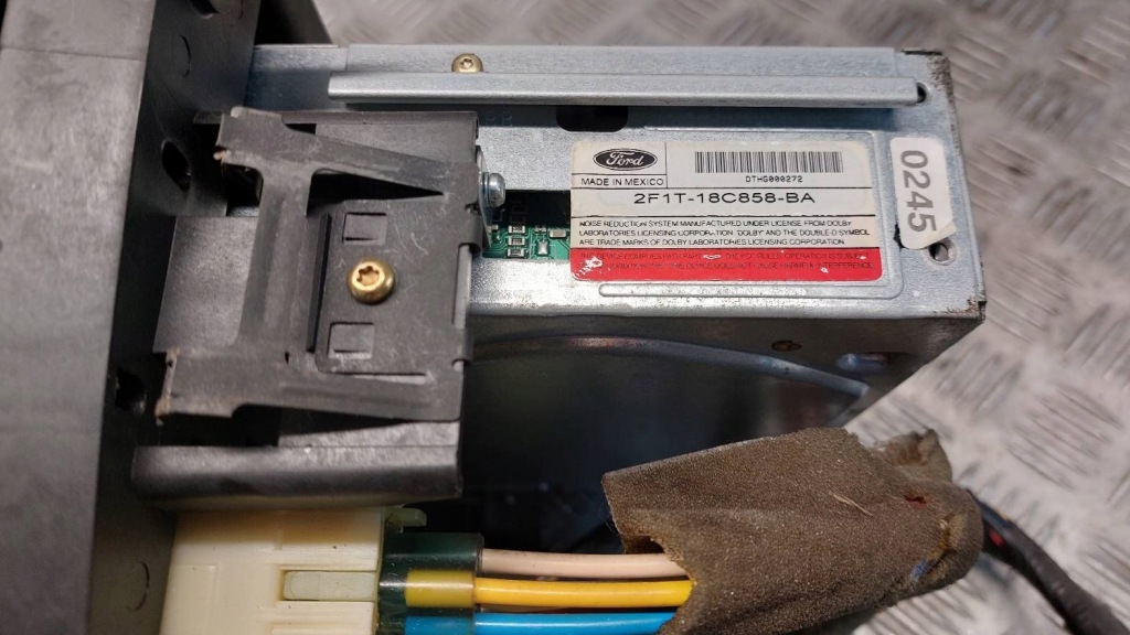 фото №3, Панель обдув радіо ford taurus iv 2f1t-18c858-ba