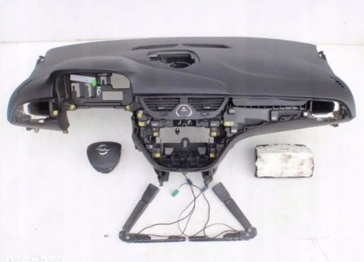 фото №1, Opel corsa e панель приладів консоль панель приладів подушка безпеки