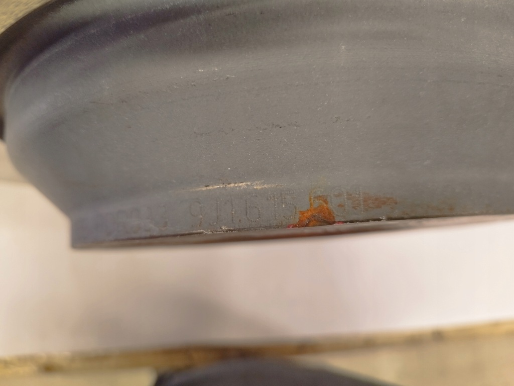 фото №16, Porsche taycan 9j1 диск тормозная левый задняя 9j1615601