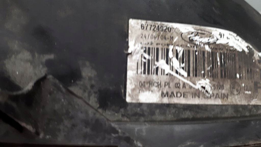 фото №13, 67724920 фара правый ford ka i lift