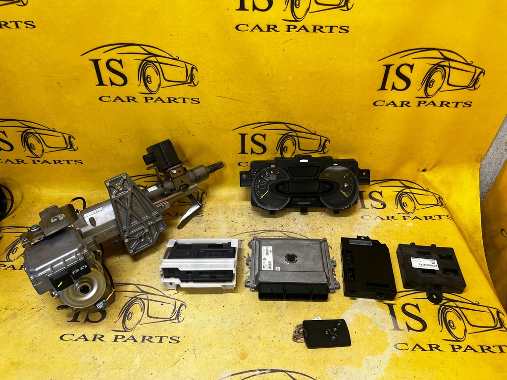 фото №1, Набір стартовий ecu bcm замок запалювання прилади renault captur i przedlift 0.9 tce