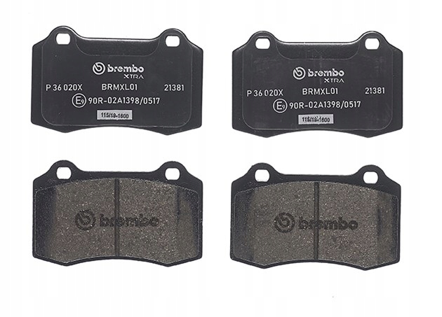 фото №2, Brembo p 36 020x набор тормозных колодок тормозных, тормоза дисковые