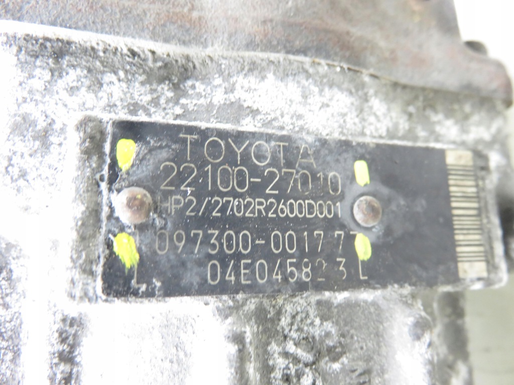 Насос упорскування toyota avensis verso m2 2.0 d 2210027010 09730000177 Недорого