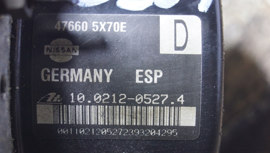 фото №9, Насос abs nissan navara d40 476605x70e