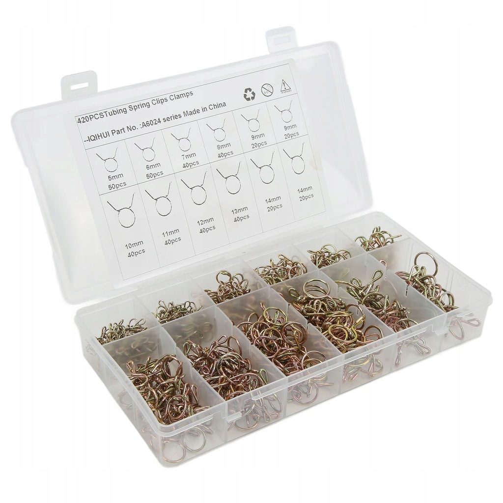 фото №8, 420 szt. супорти do трубопровід sprężynowych трубка паливної супорти