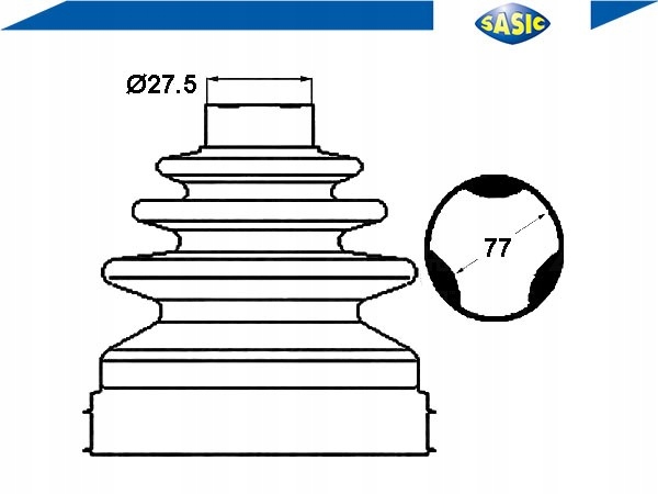 фото №2, Sasic 1904039 набор защита, система рулевой