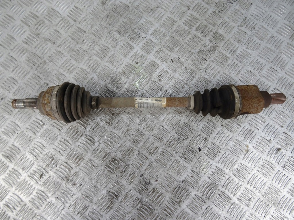 фото №1, Peugeot 2008 приводной вал левая автоматическая коробка передач 9656098280