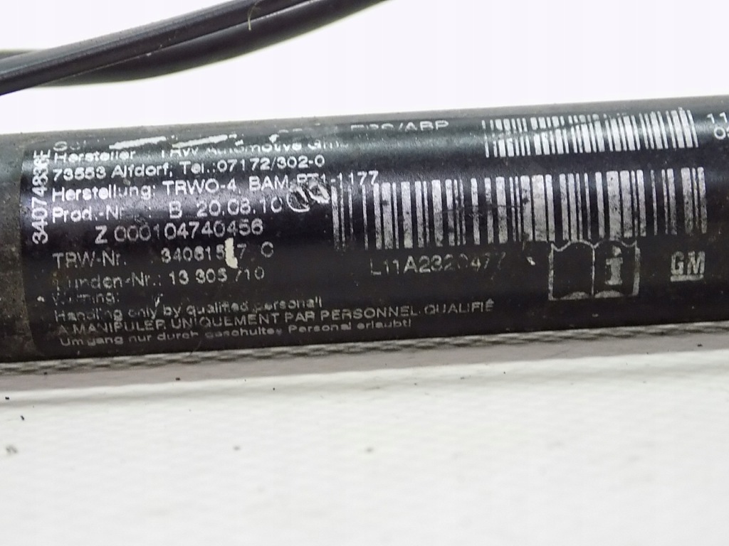 фото №3, Натяжитель поперечина левый перед - opel meriva b 10-17