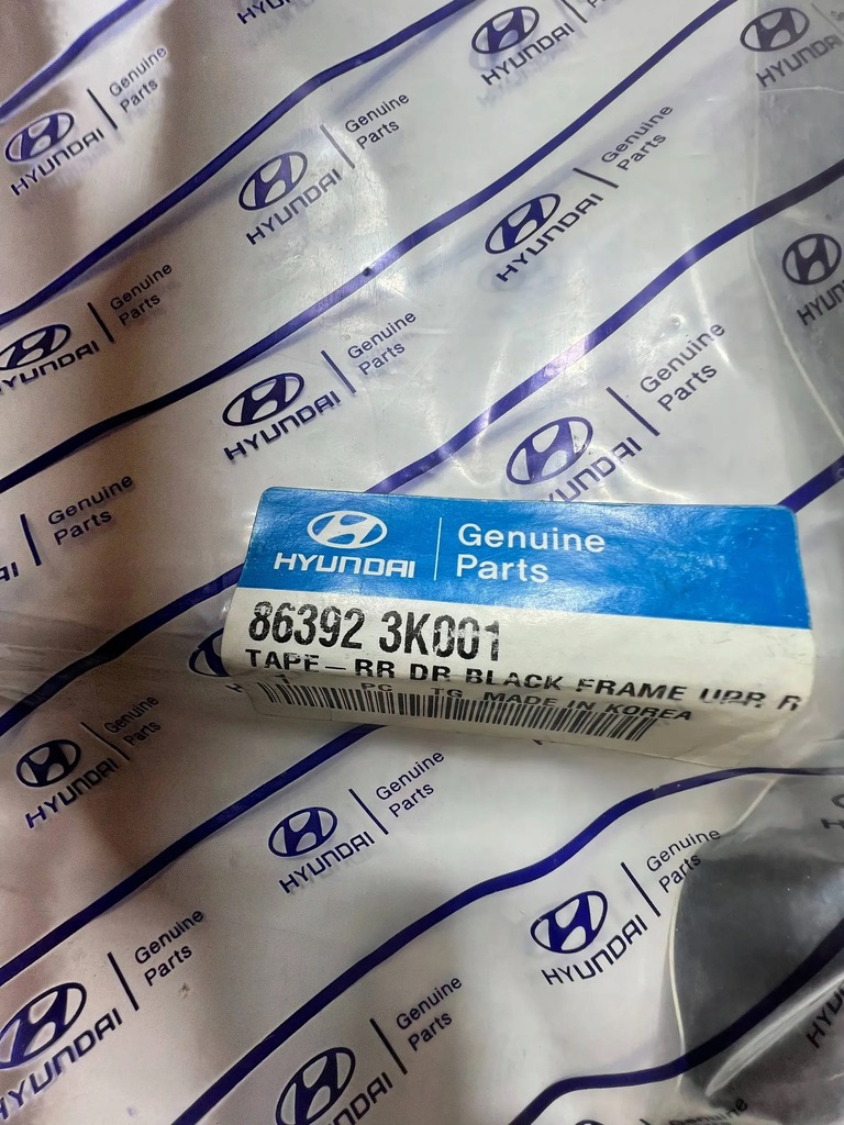 фото №9, Hyundai sonata 2010- наклейка стрічка двері лівий задня nowa oem