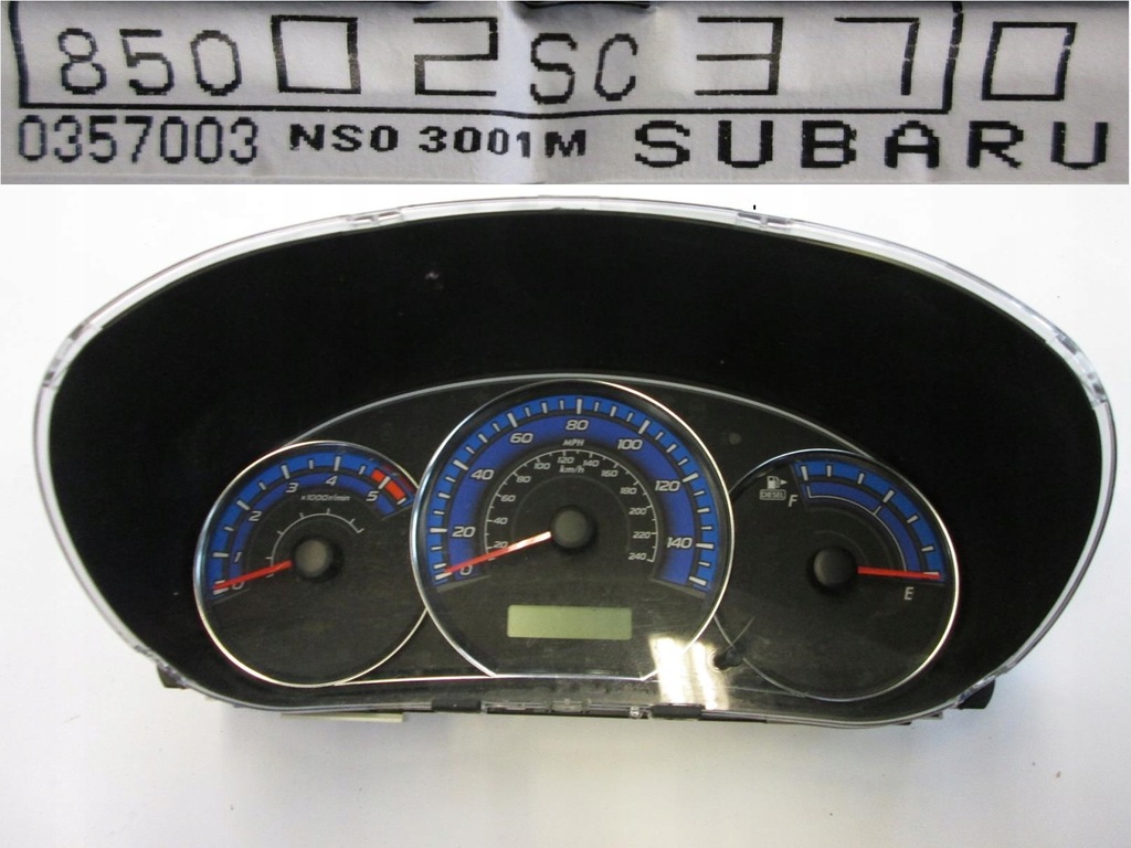 фото №1, Subaru forester iii счетчик приборы anglik 2.0 d
