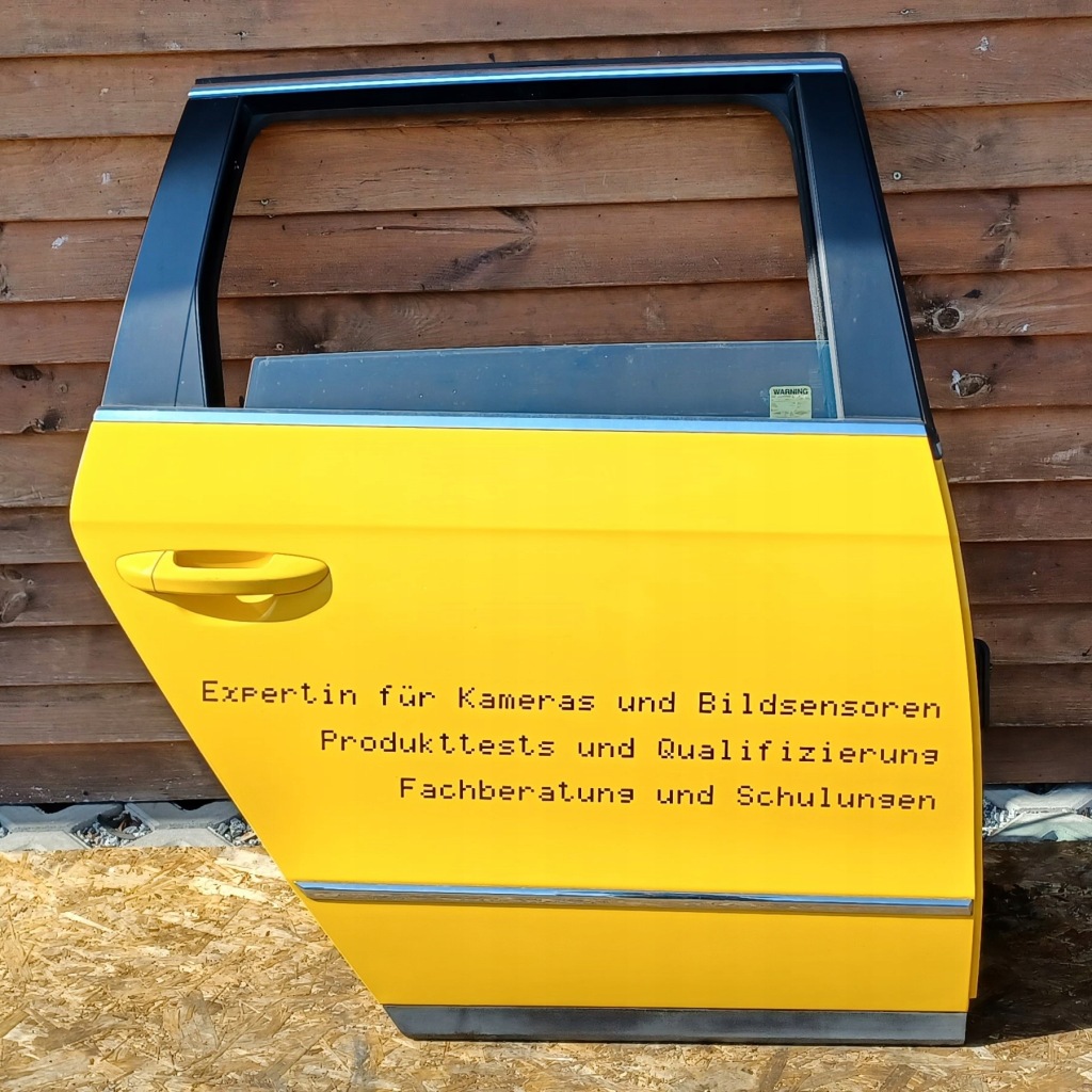 фото №1, Vw passat b6 kombi дверь задние правый задняя жёлтые