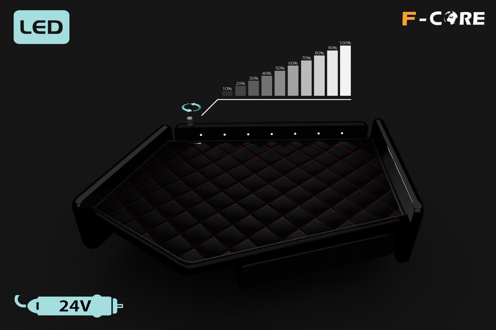 фото №5, Полиця tir volvo fh 4 13-19 стьобаний з еко-шкіра