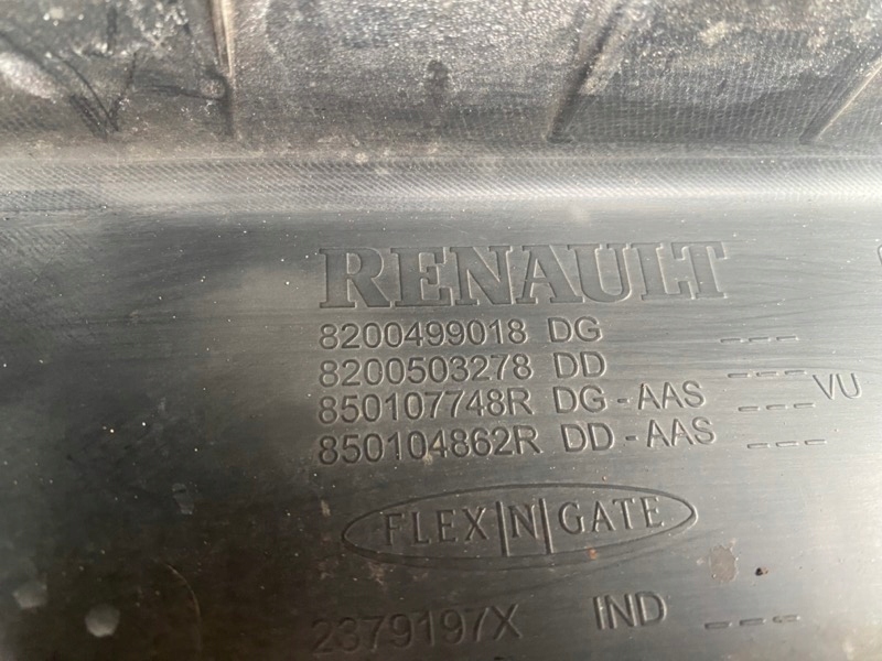 фото №8, Renault kangoo ii 2 iii бампер задня задній напрямні кріплення