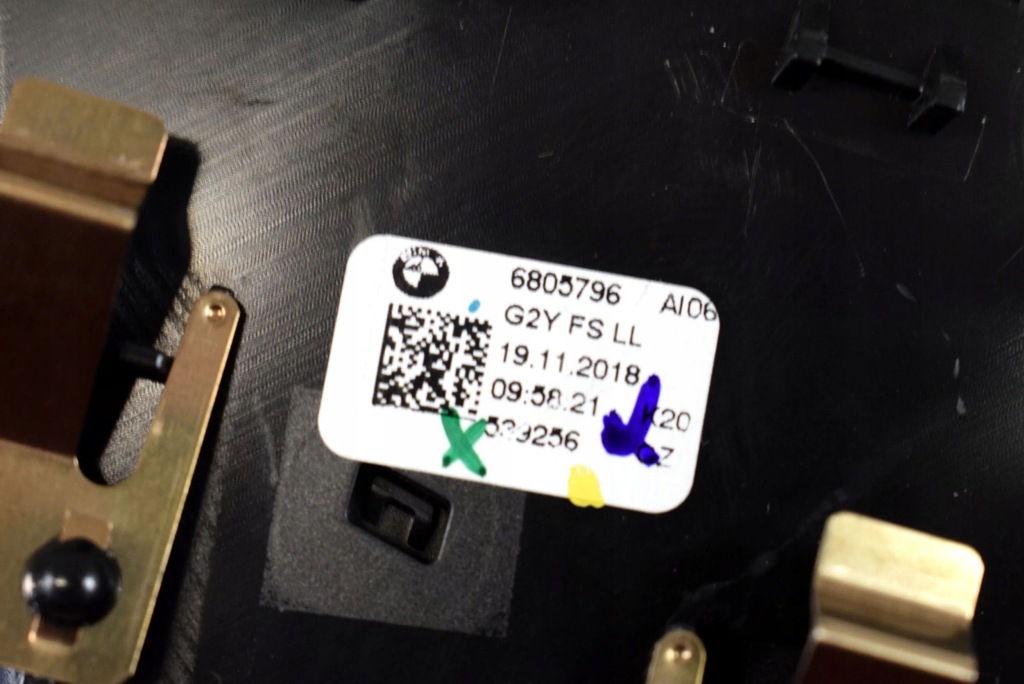 фото №5, Bmw 3 g20 g21 2019 форсунки / ґрати обдув панелі приладової панелі