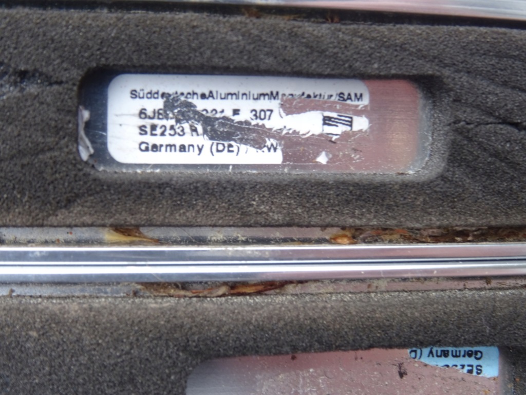 фото №10, Рейлинги кровельные правый левый seat ibiza iv 4 kombi