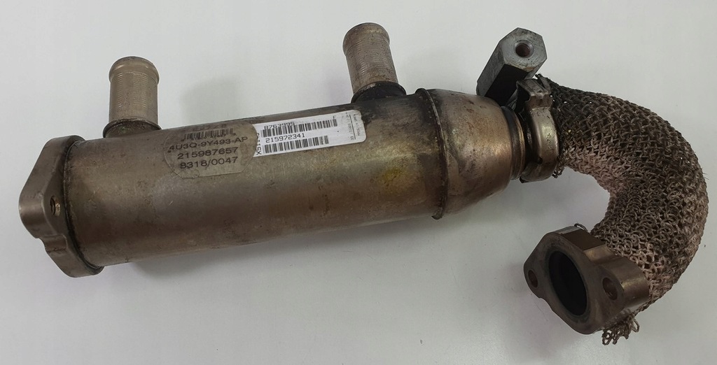 фото №1, Радіатор вихлопних газів citroen c5 iii x7 2.7 hdi