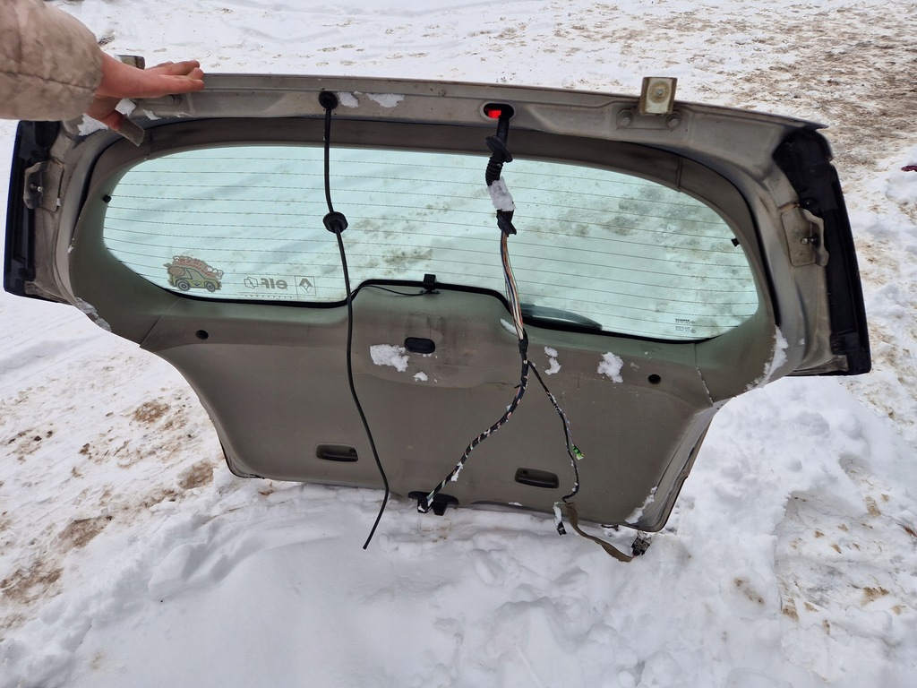 фото №10, Grand scenic 2 ii крышка багажника багажника tea19