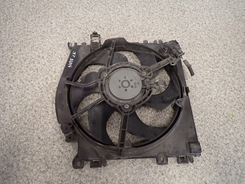фото №5, Nissan note e11 вентилятор радіатора wody i кондиціонер