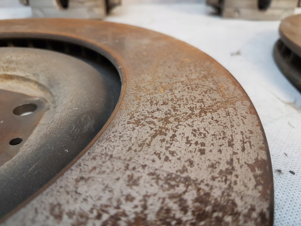 фото №5, Audi q7 4m 2021 комплект диск i суппортов q8 sq7 etron перед 375mm задняя 350mm