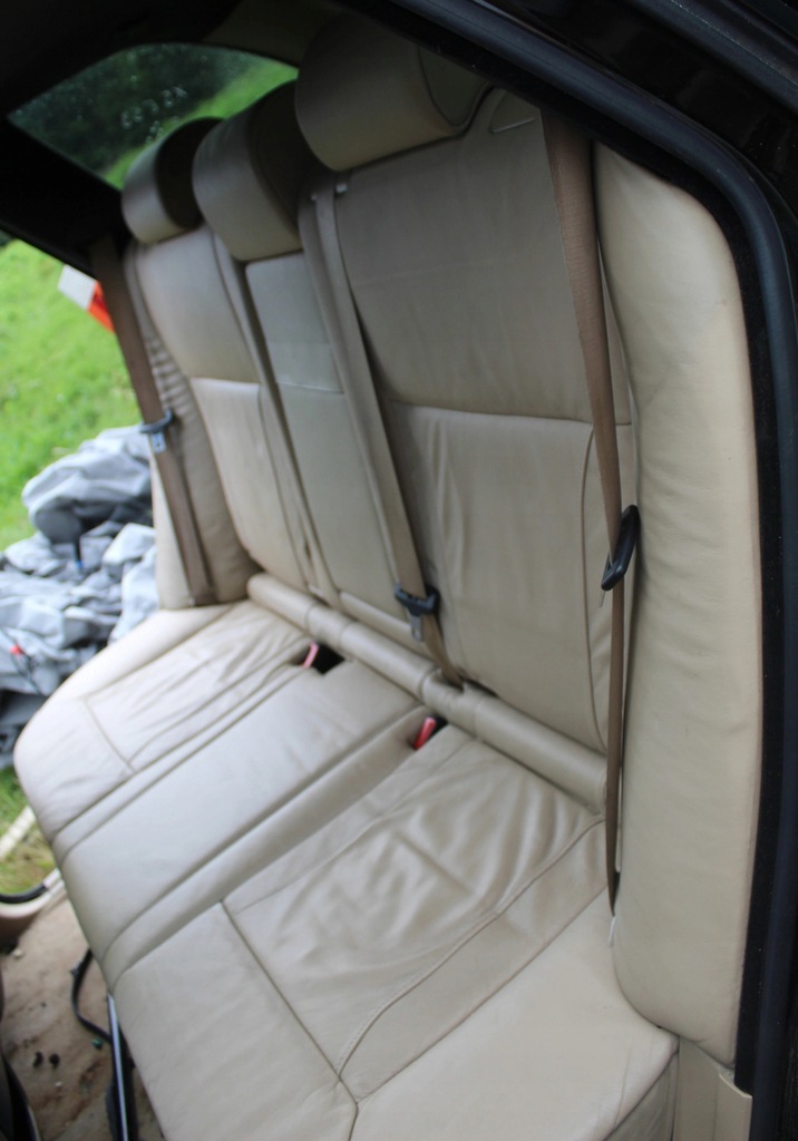 фото №5, Заднее сиденье задняя кремовый кожа bmw x5 e53
