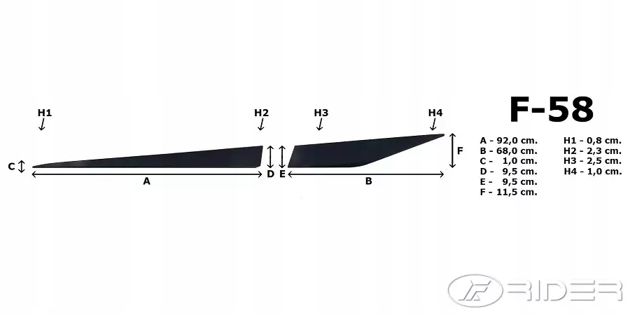 фото №11, Lexus nx накладки бічний