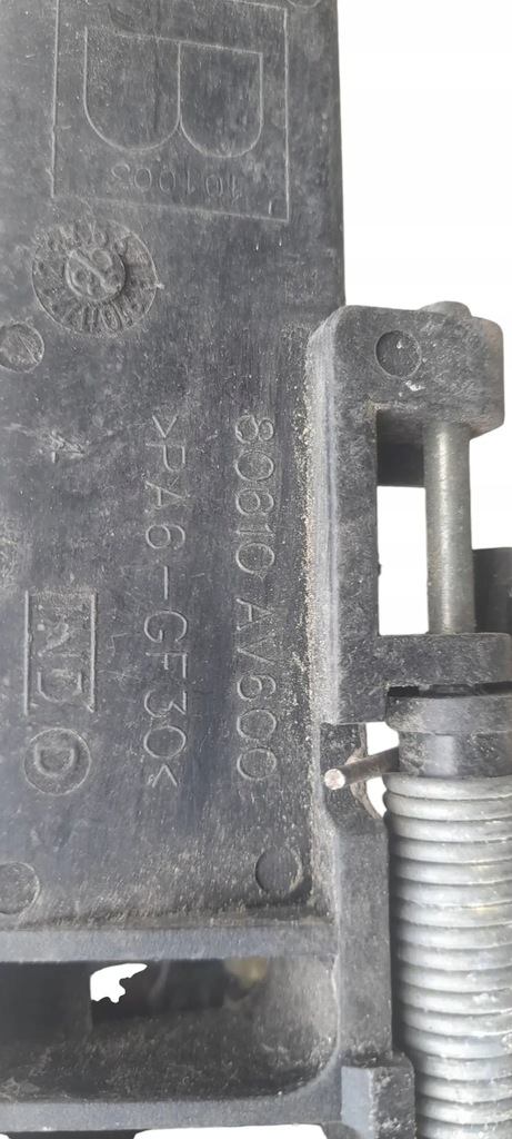 фото №2, Ручка дверь правый перед nissan primera p12