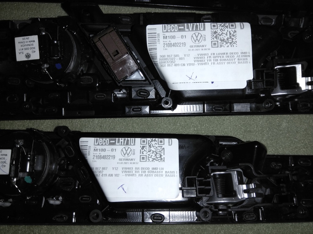 фото №13, Vw arteon fl dekor комплект 3g8867585 3g8867868 y12