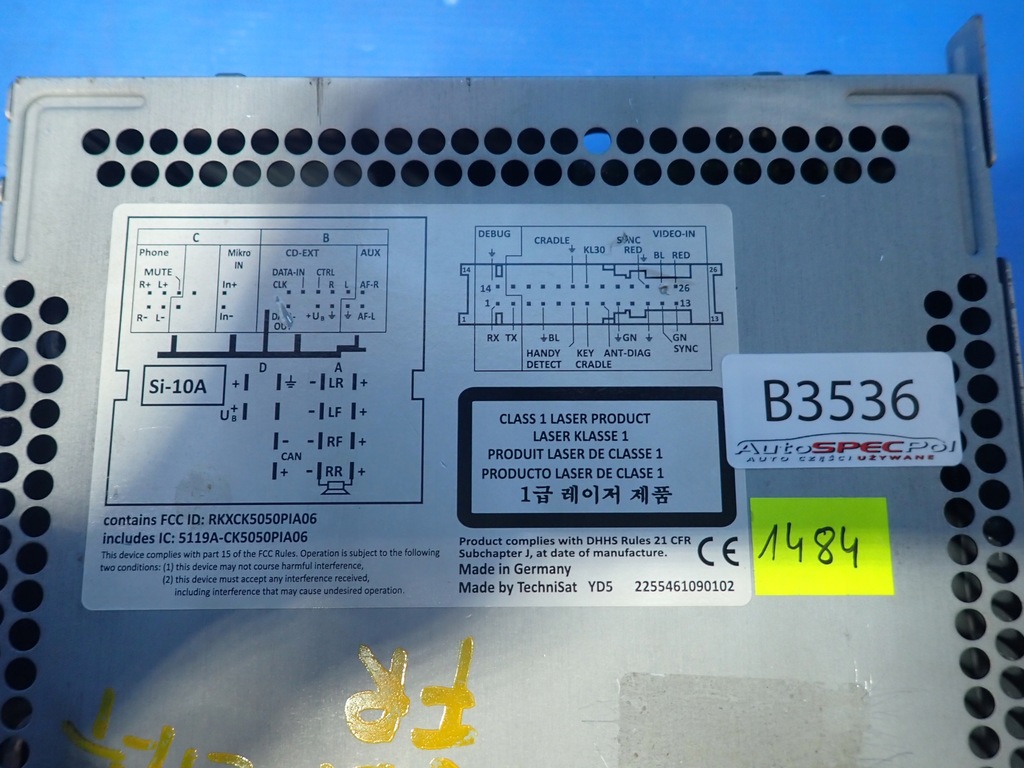 фото №8, Радіо навігація seat leon 1p altea 5p0035191d kod