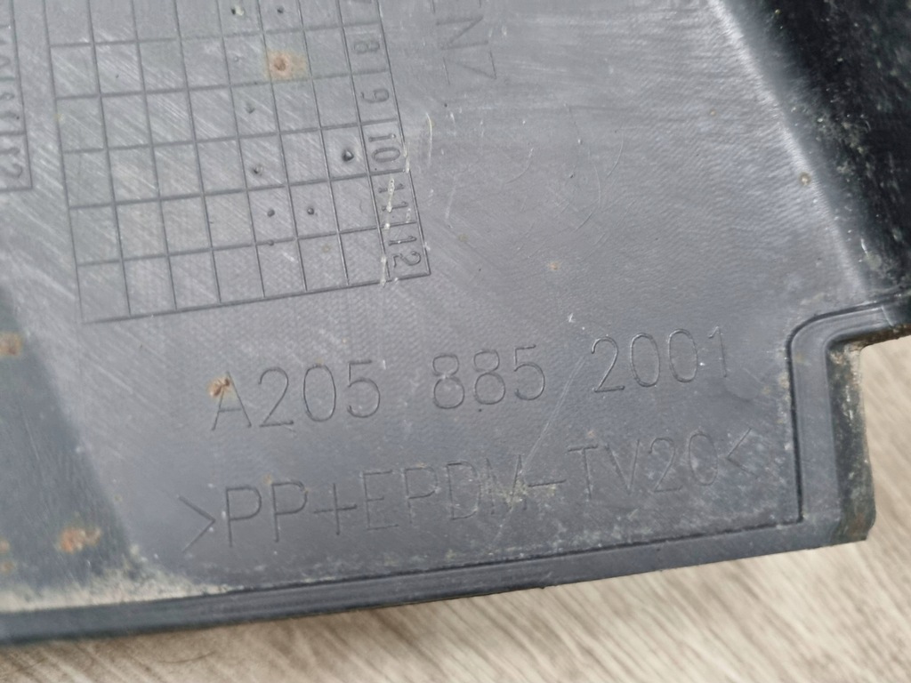 фото №12, Mercedes-benz c w205 2017 перед сторона права елементи кріпильні