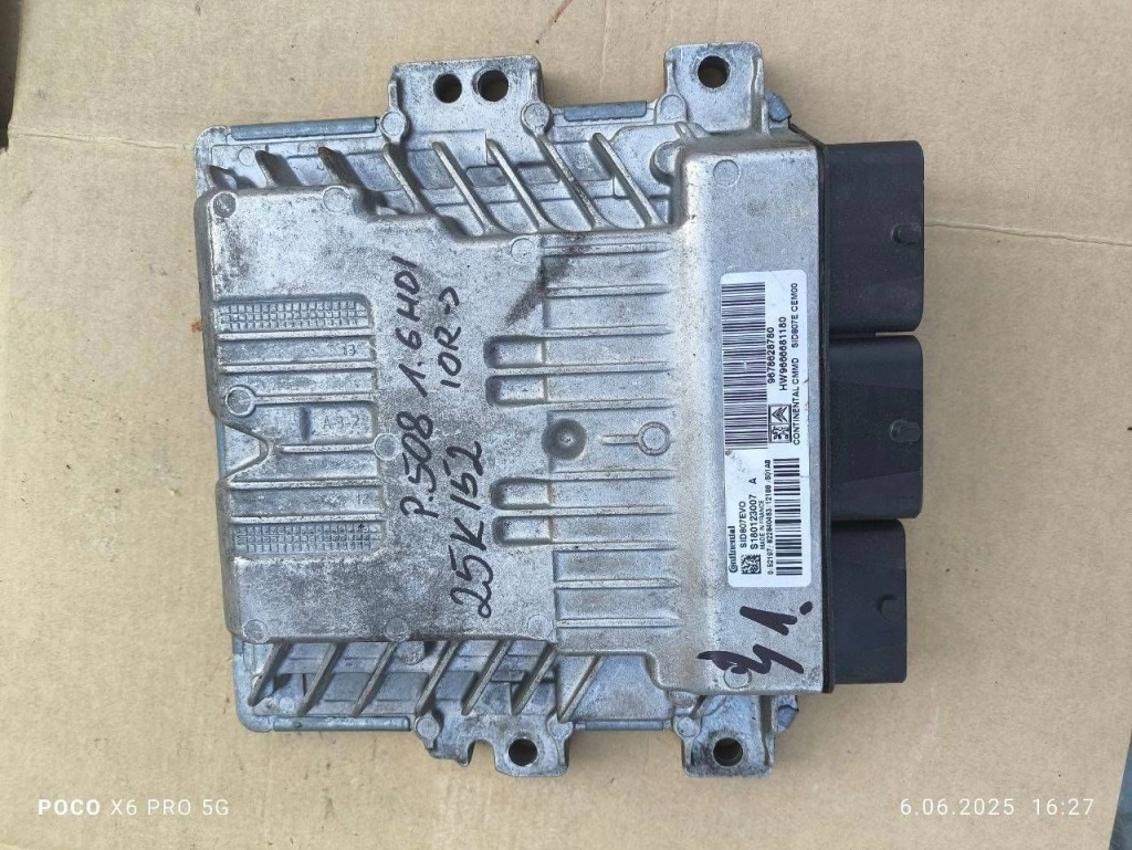 фото №1, Peugeot 5008 блок управления модуль ecu , 9678628780