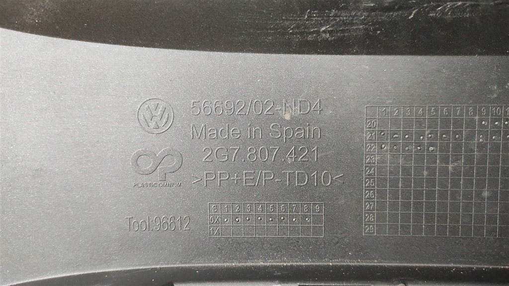 фото №16, Бампер задняя vw taigo r line 2g7 po 2021 2g7807421