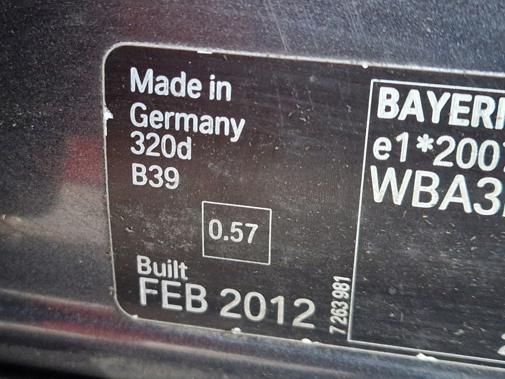 фото №12, Крила правий передній bmw f30 b39