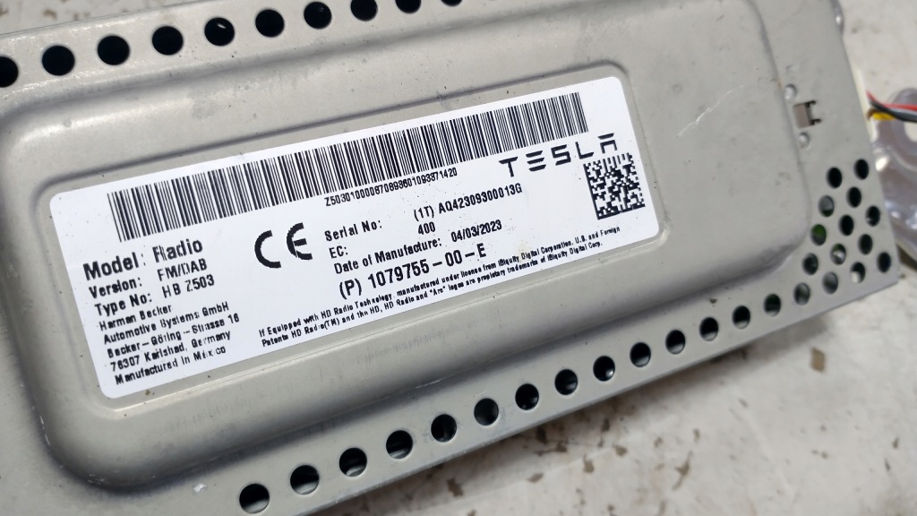Tesla model 3 модуль радио 1079755-00-e Доставка