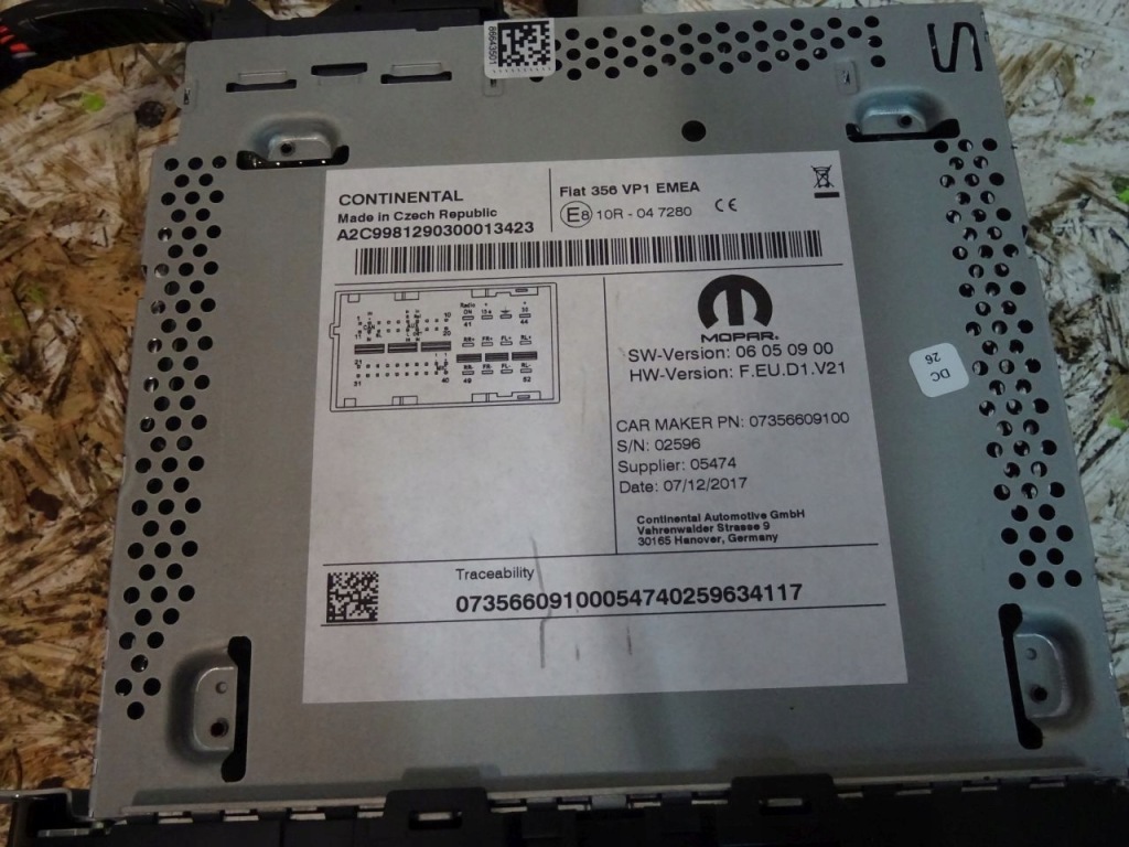 фото №3, Fiat tipo радіо 07356609100