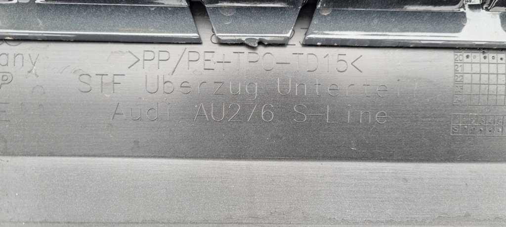 фото №15, Audi оригинальный номер 8w0807437aq бампер