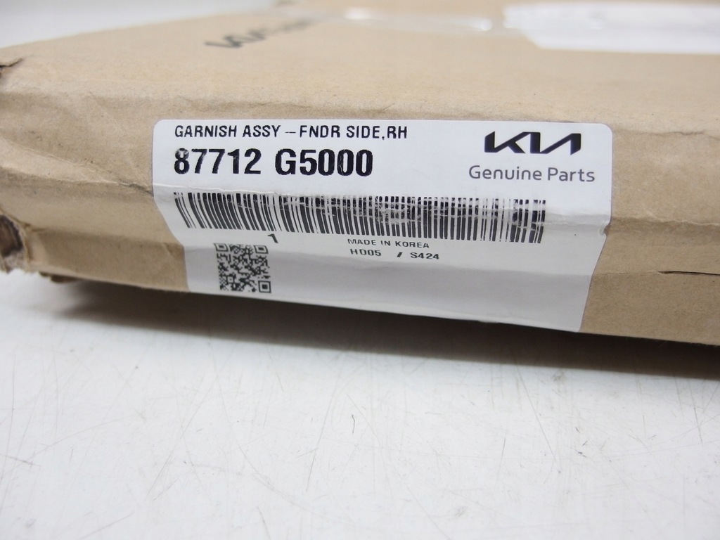 фото №10, Молдинг накладка крыла правая передняя kia niro nowa 87714-g5000
